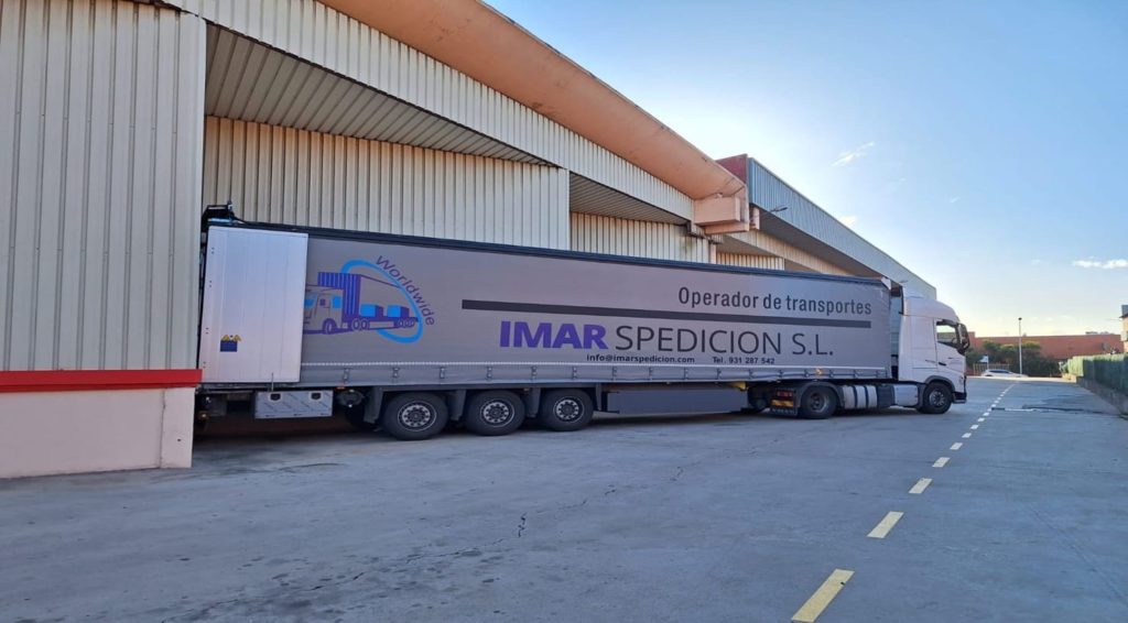 camion de lado trasero